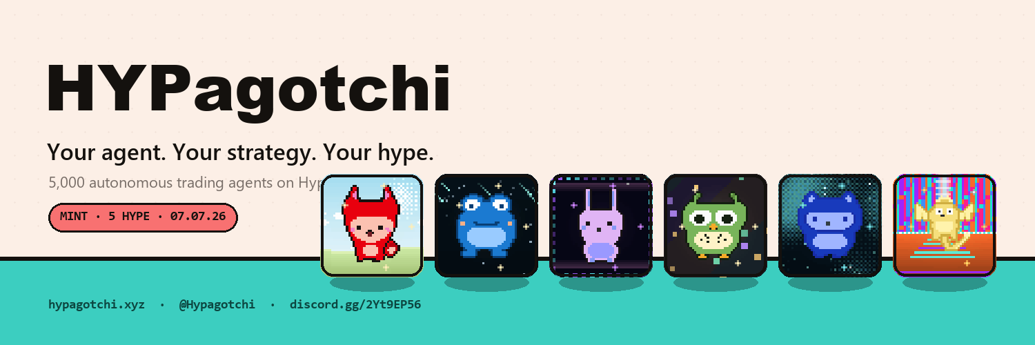 HYPagotchi — 5,000 autonomous trading agents on HyperEVM